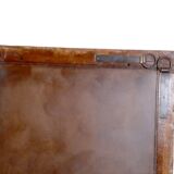 Ancient Burmese teak mirror