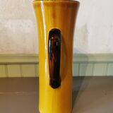 Pichet vintage jaune moutarde