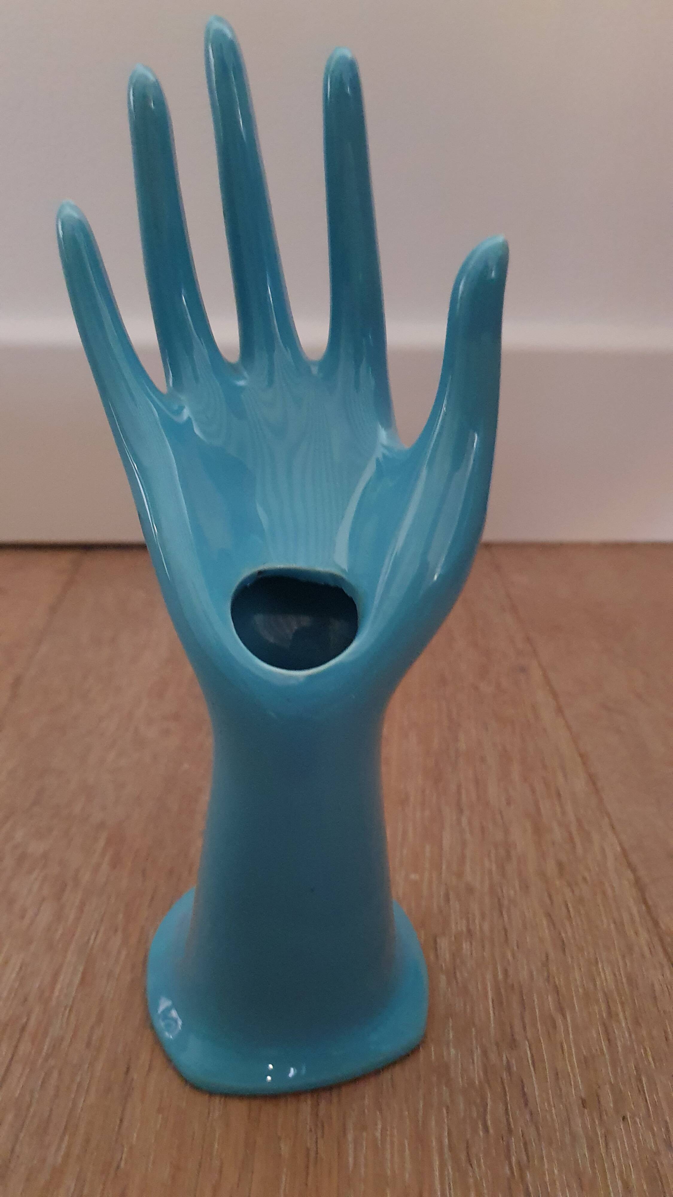 Soliflore or ceramic hand ring