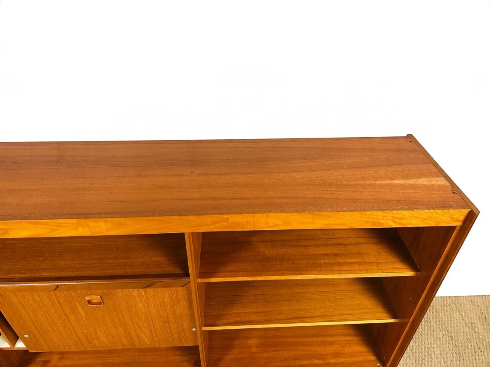 1960s high Scandinavian teak sideboard
