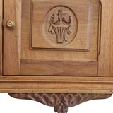 Walnut and green marble sideboard – Louis XVI style – Early 19th century