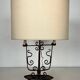 Wrought Iron Candelabrum with Six Lights, French Work, circa 1950