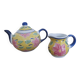 Teapot and milk jug