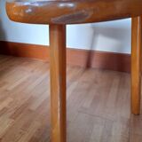 Vintage wooden tripod stool