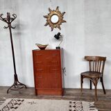 Commode chiffonnier semainier vintage teak 1950