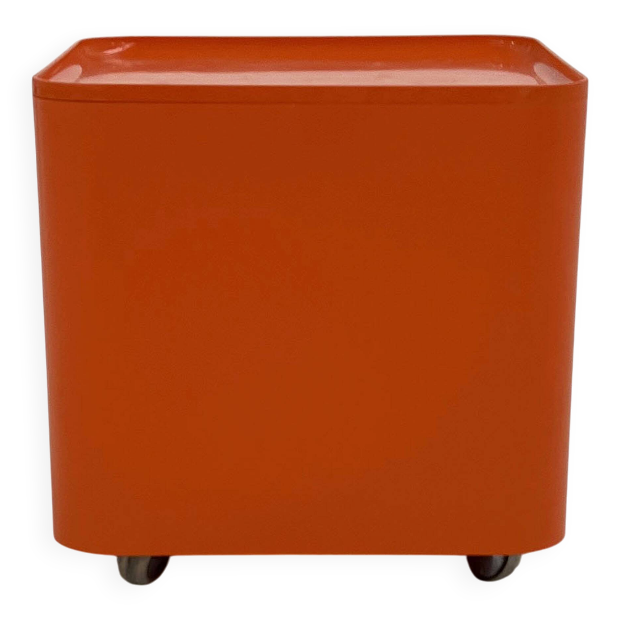 Rolling cabinet model "Dime" by Marcello Siard for Longato, 1970