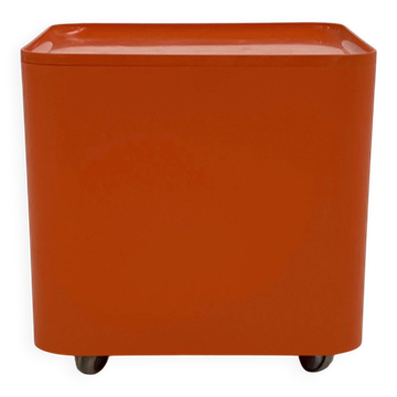 Rolling cabinet model "Dime" by Marcello Siard for Longato, 1970