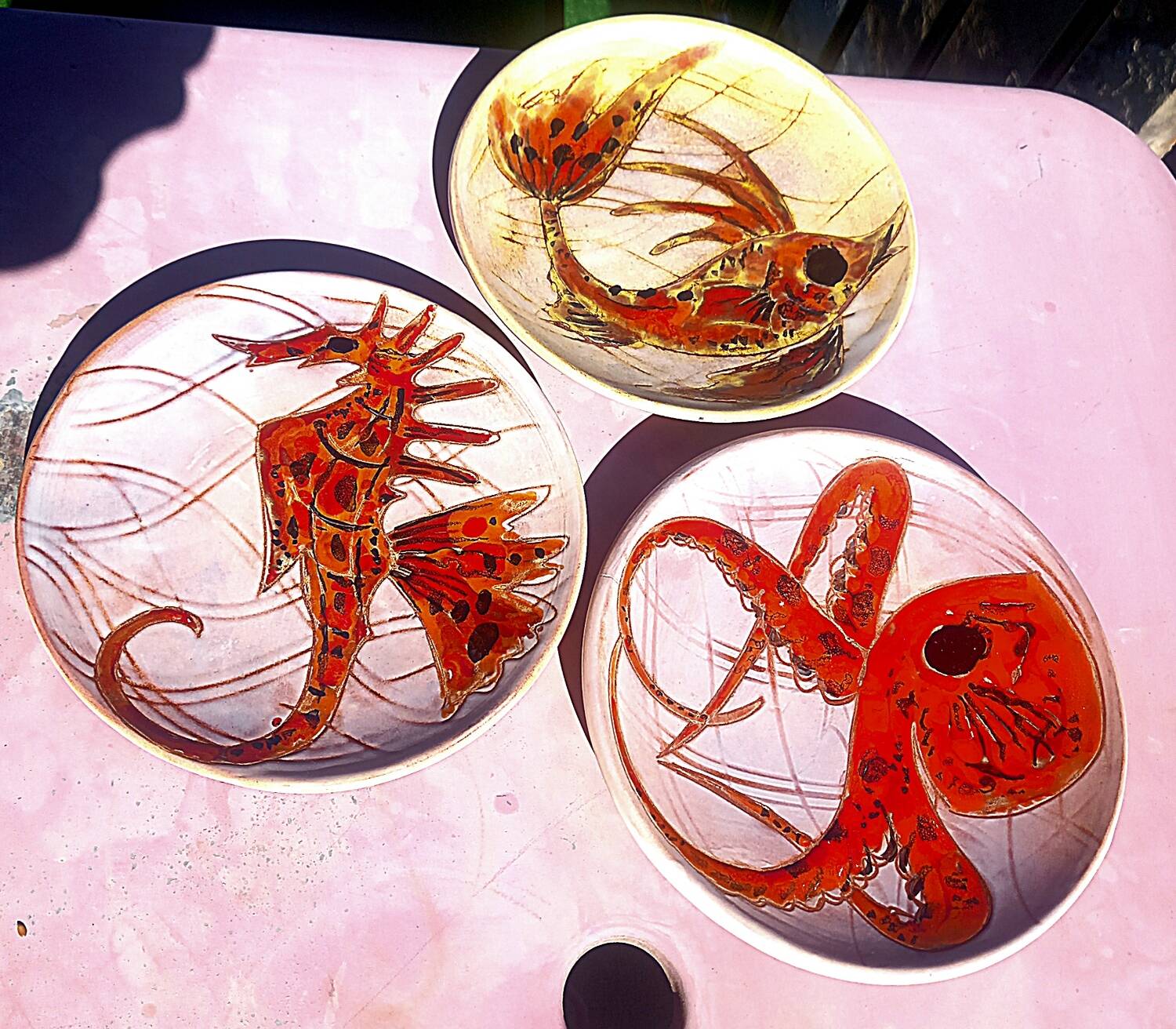 Nice set of ceramics Monique Brunner