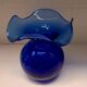 Blue Crystal Vase Lancel