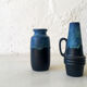Paire de vases en céramique vintage, Allemagne années 1970