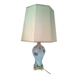 Porcelain and brass lamp by GIULIA MANGANI c.1980