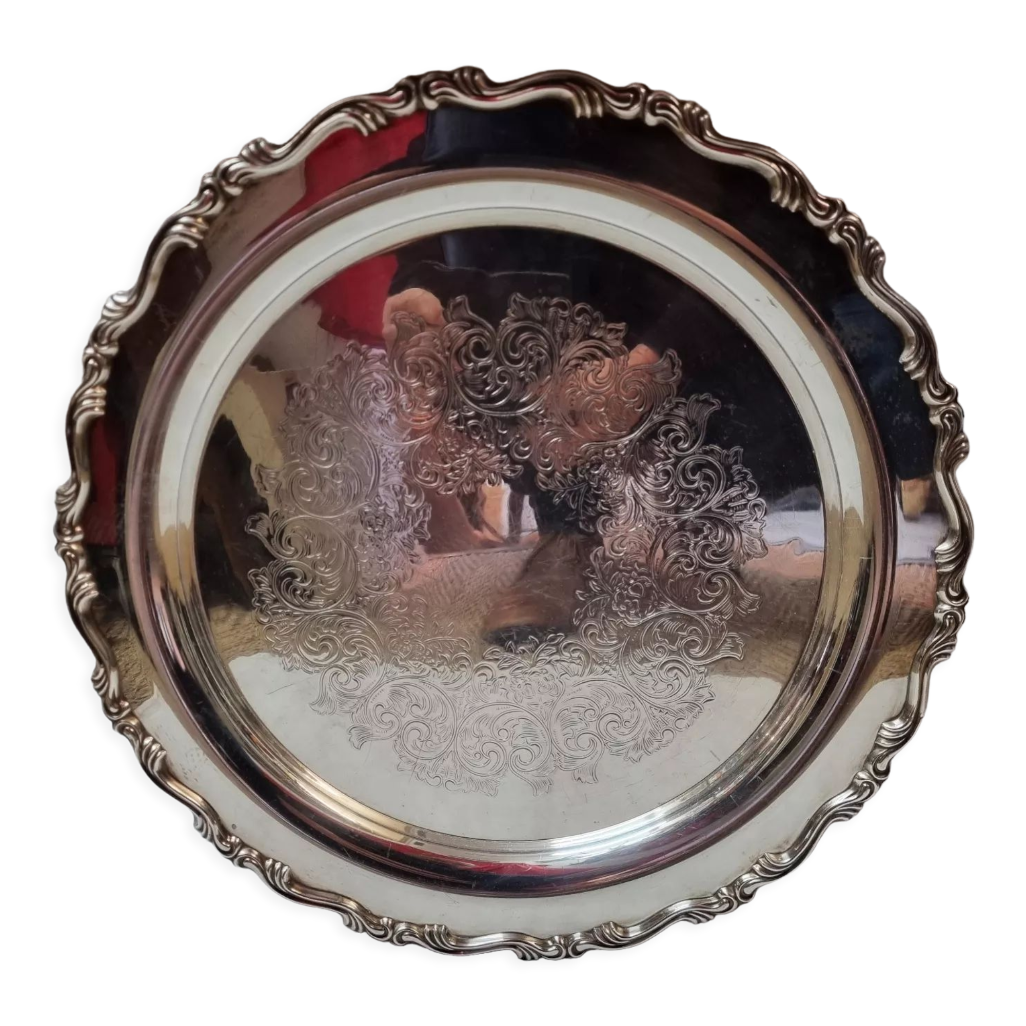 Round silver top, early twentieth century