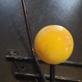 Wall coat rack 2 ball hooks