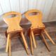 Paire de chaises Baumann modèle fourmi enfant