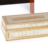 Bamboo jute box, 60s