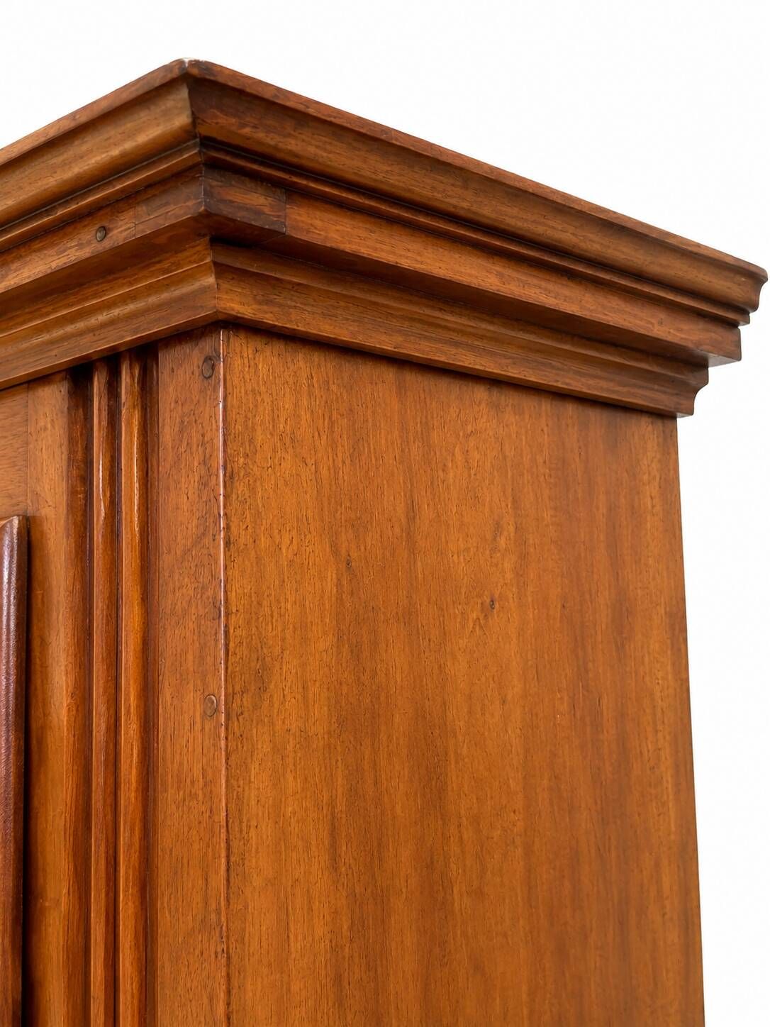 Alsatian armoire l xiv walnut 18th century french wardrobe