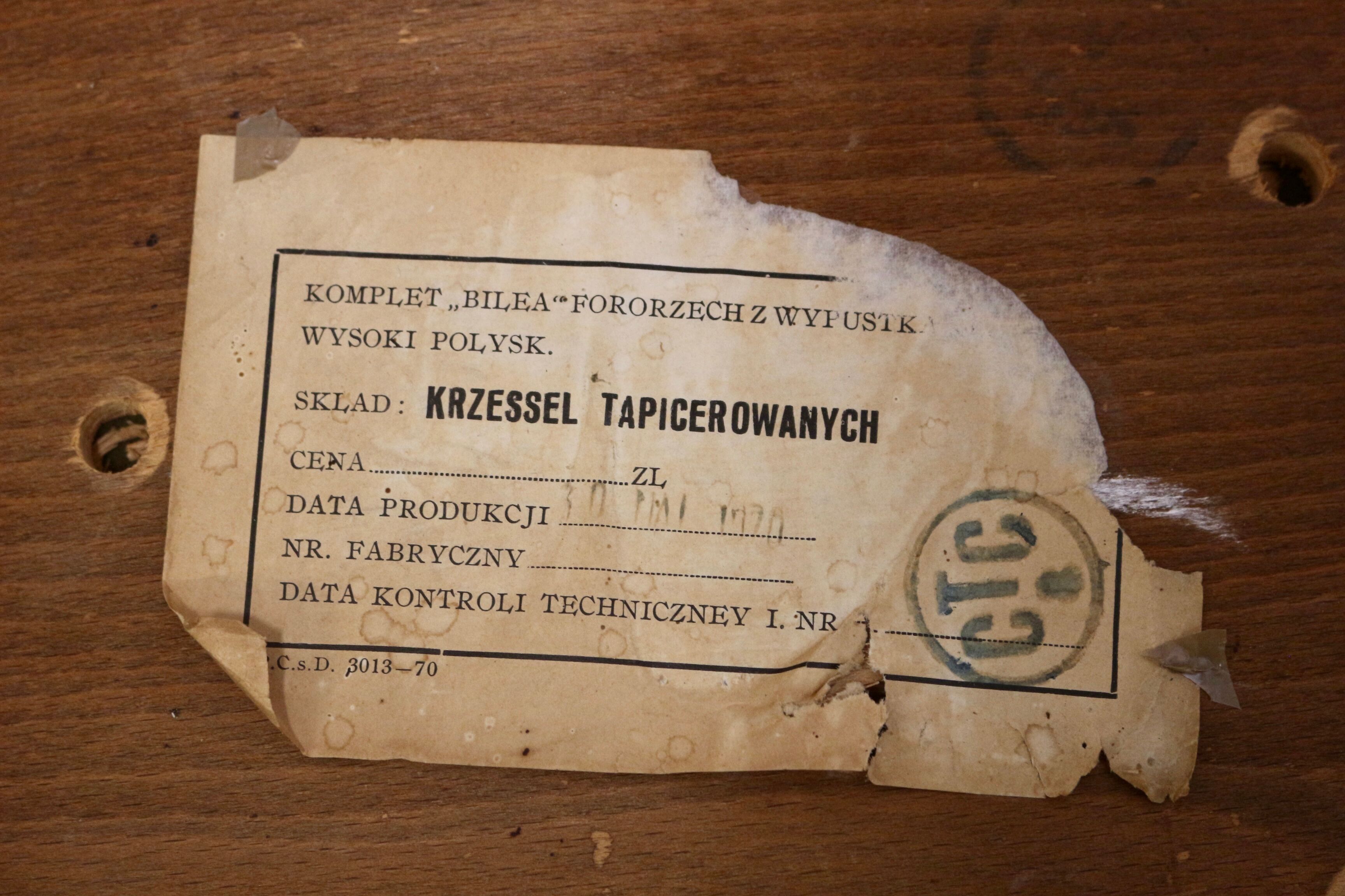 Set of six chairs design year 60,70 traditional slatted wood