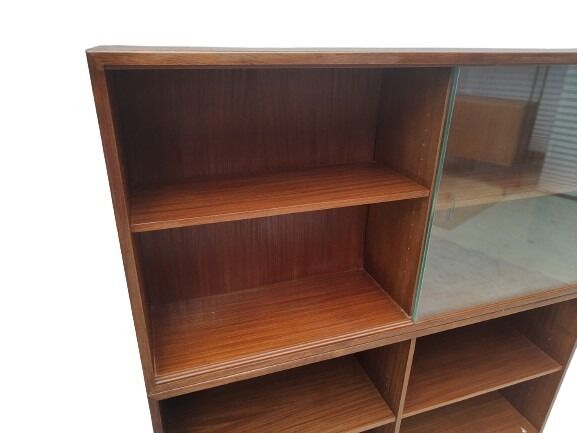 Mid century highboard display cabinet