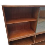 Mid century highboard display cabinet