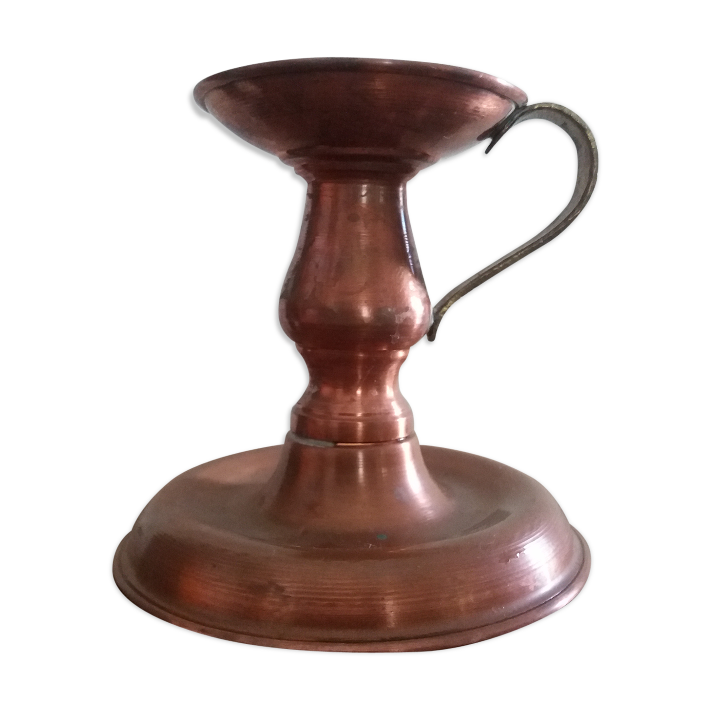 Copper candlestick