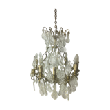 12-branched stamped chandelier
