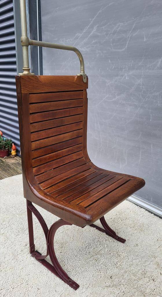 Sprague Metropolitan Parisian bench 1920 with hat rack