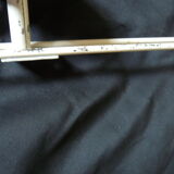 Coat rack in white lacquered metal 70s 4 patères