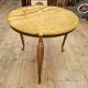 Bronze and marble side table