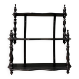 Turned wood shelf, Nap III