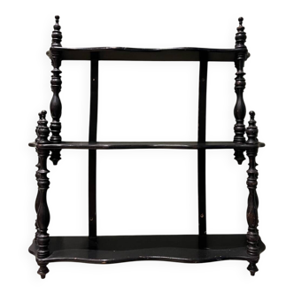 Étagère bois tourné Nap III