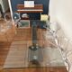 Table de repas roche bobois avec 2 allonges de 40 cm intégrées