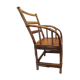 Rattan armchair for children vintage 50's