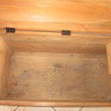 Old solid wooden chest