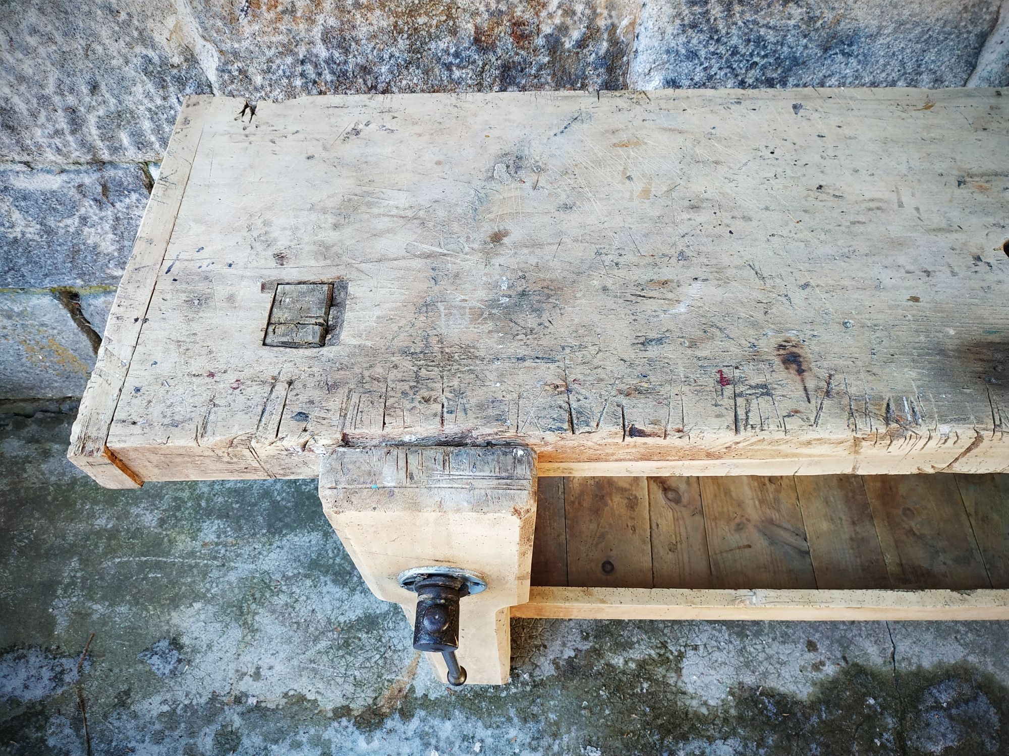 Old workbench 162 cm