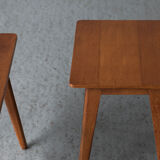 Set of nesting tables in teak, Dutch design, 1960’s
