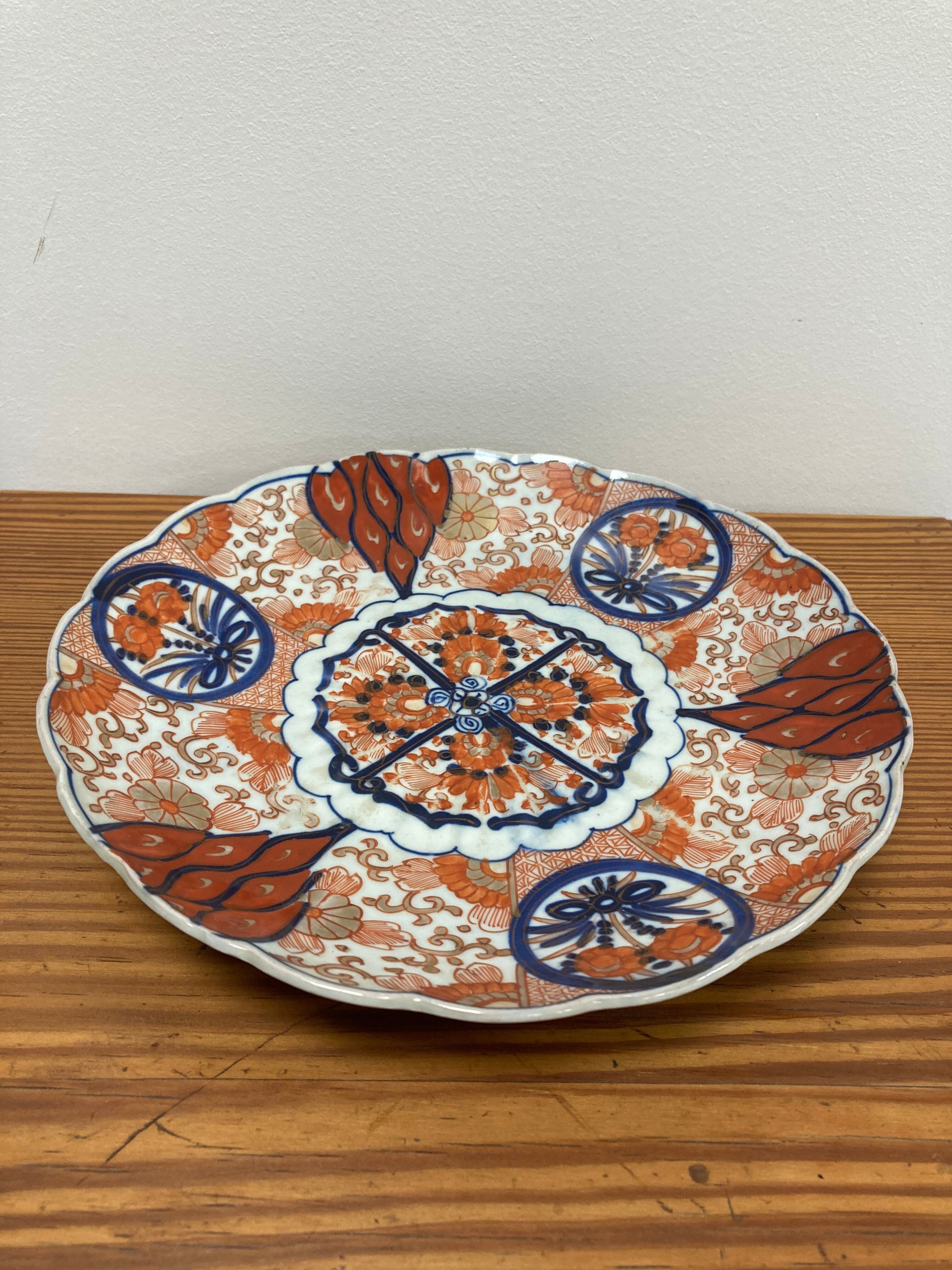 Plate Imari Japan Ancient