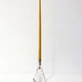 Daum crystal candlestick, 1970