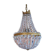 Lustre montgolfière ø 30 cm pampilles