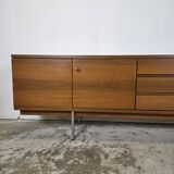 Helmut Magg 280 cm long! Vintage rosewood sideboard from the 1960s.