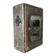 Vintage metal medicine cabinet from the 1950s