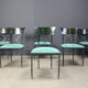 Vintage dining chairs by Belgochrom, set of 6 - 1970s