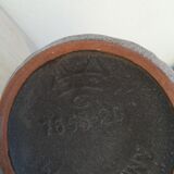 Vase en grès à motifs West Germany