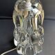 Schneider Glassworks - Important Lamp Foot - Molded Crystal - Conical with Godrons