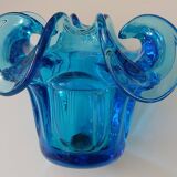 Murano blue pocket emptier