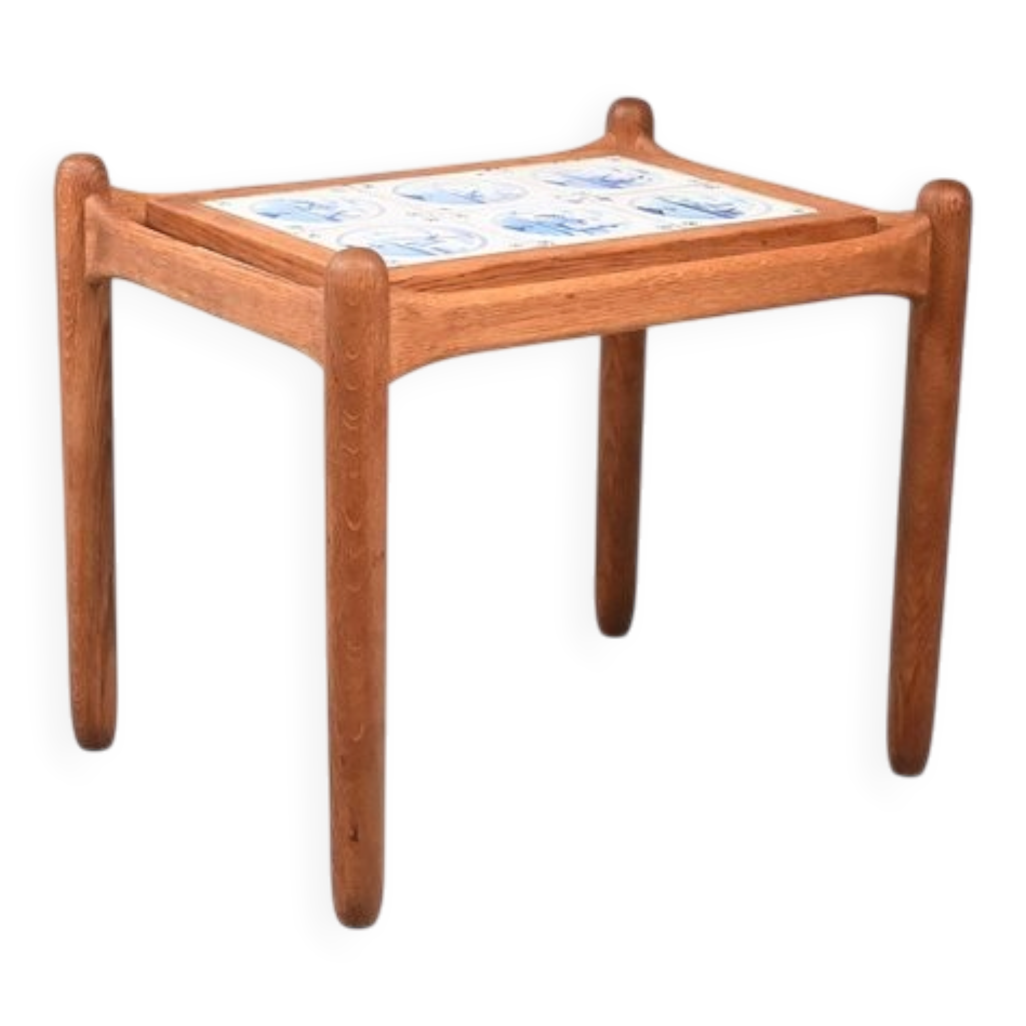 Table d'appoint en chêne vintage