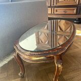 Vintage mirror coffee table