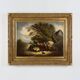 Belgian Artist, Large Baroque Scene, 1900, Oil on Canvas, Framed