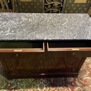 Louis Philippe period low sideboard in mahogany