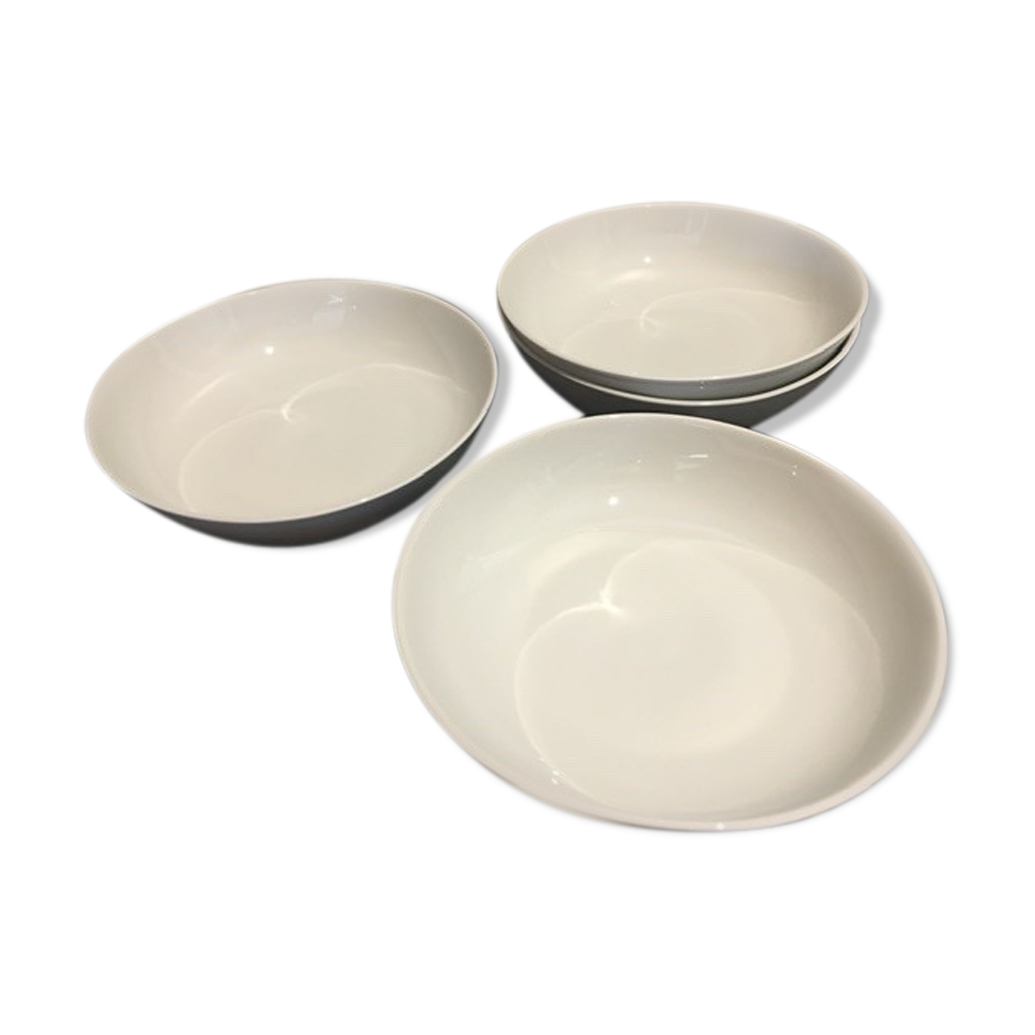 Lot de 4 assiettes Waterling Bavaria