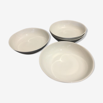 Lot de 4 assiettes Waterling Bavaria